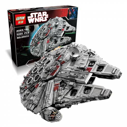 lepin star wars millennium falcon