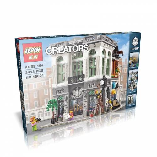 Review 10251 Brick Bank Brickset Lego Set Guide And Database