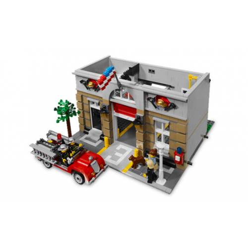 Creator Fire Brigade Lego 10197 Lepin 15004 Alibricks