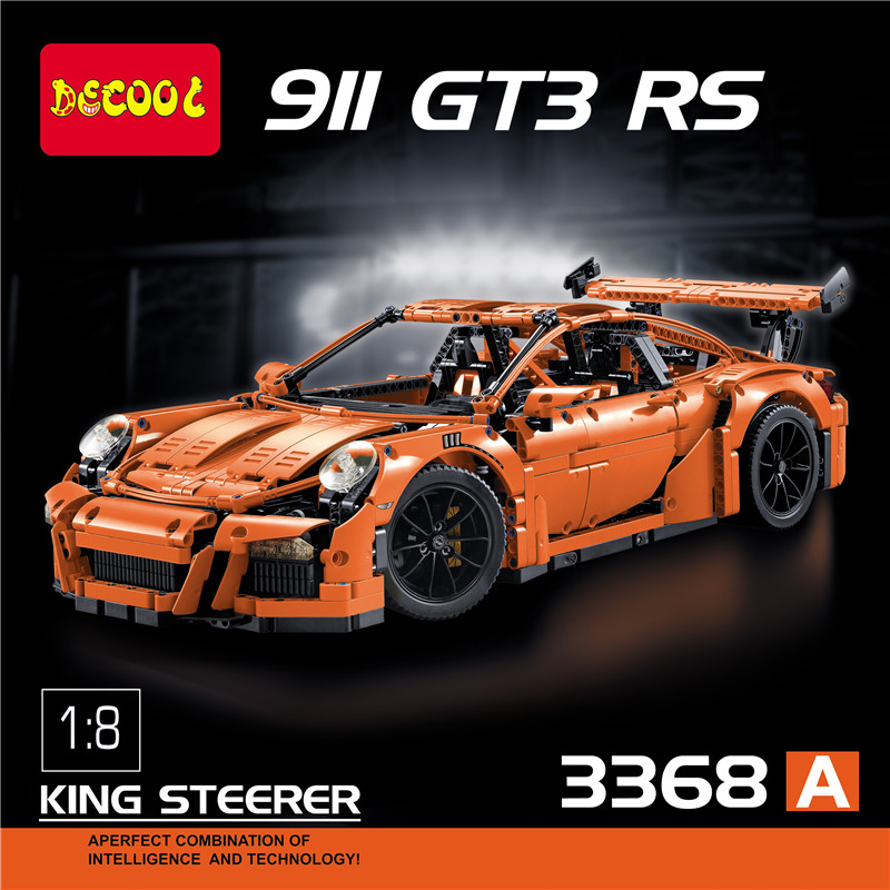 Technic Porsche 911 Gt3 Rs Lego 42056 Decool 3368