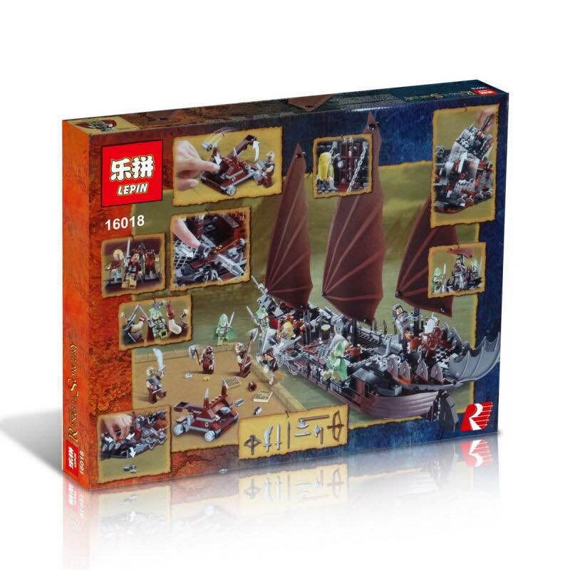 lego lord of the rings pirate ship ambush